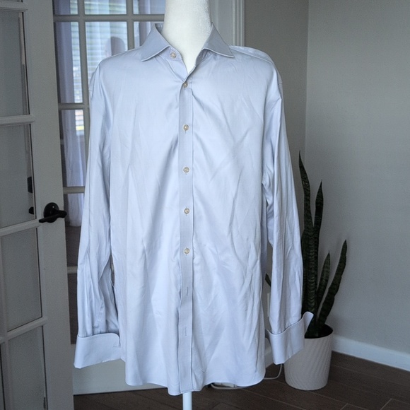 Charles Tyrwhitt Other - Charles Tyrwhitt White Slim Fit Dress Shirt French Cuffs 17